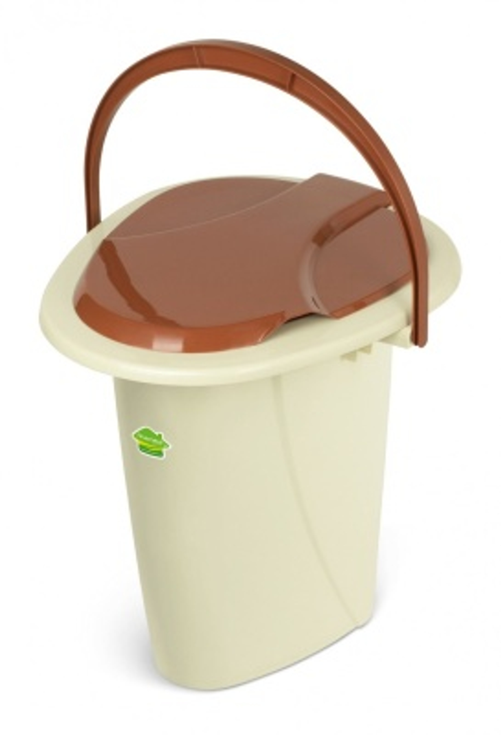 Ведро-туалет АДИС слоновая кость (6шт/уп)