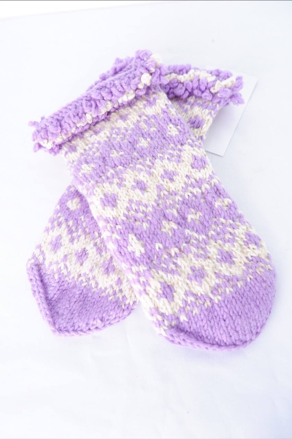 Варежки теплые