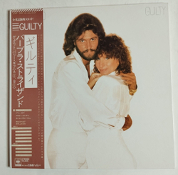 Винтажная виниловая пластинка LP Barbra Streisand Barry Gibb Guilty (Japan 1980)