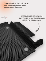 Автомобильные коврики ЭВА с бортами на 3 ряда для GAC GS8 II (23-н.в.)
