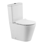 Унитаз-компакт безободковый BelBagno Flay-R BB2149CP-TOR со смывом Tornado