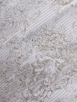 Простынь на резинке перкаль Сказка "Пастораль" 160x200 см