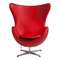 Кресло Egg нат. кожа