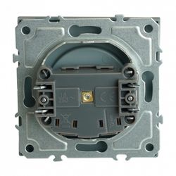 Розетка без заземления и со шторкой, без рамки Stekker Эмили 49954