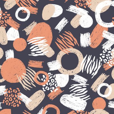 Абстрактные геометрический фигуры на тёмном