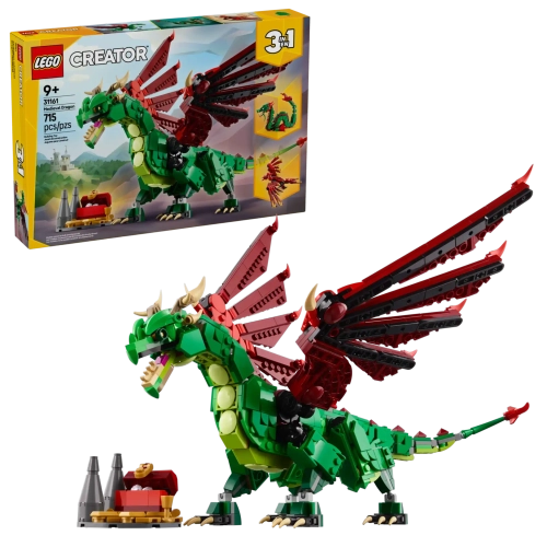 Конструктор LEGO Creator 31161 Средневековый дракон, 3в1