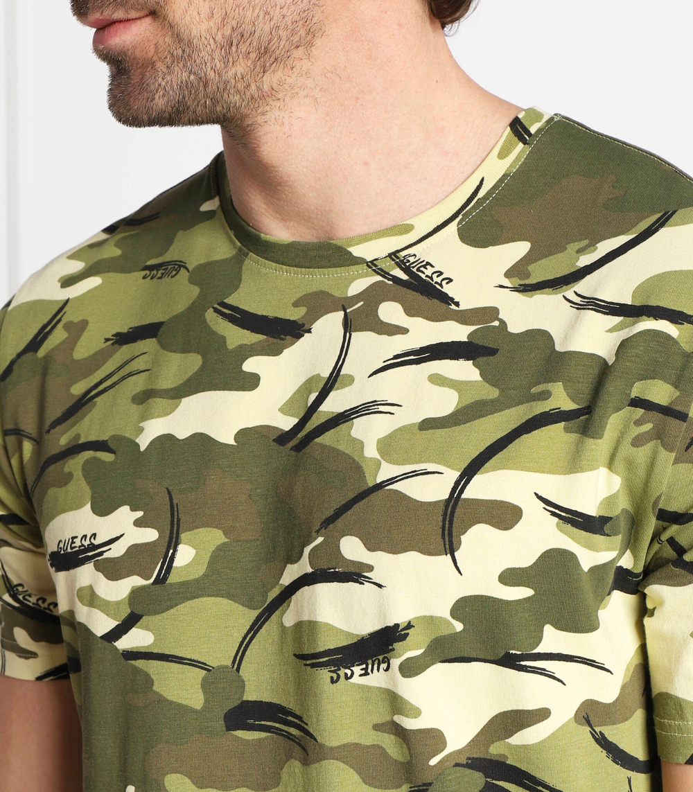 футболка eleazar GUESS - зеленый(M3RI04 J1314)