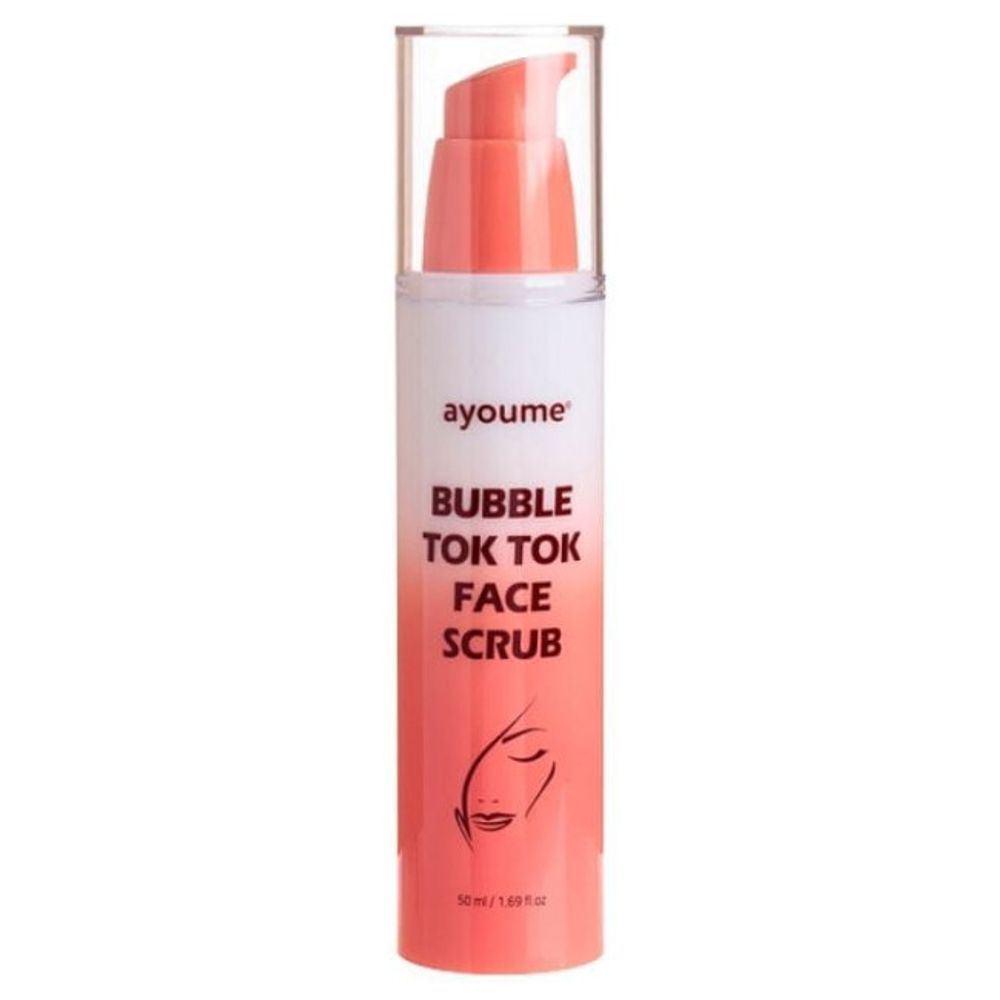 Скраб для лица кислородный AYOUME Bubble Tok Tok Fase Scrub 50 мл