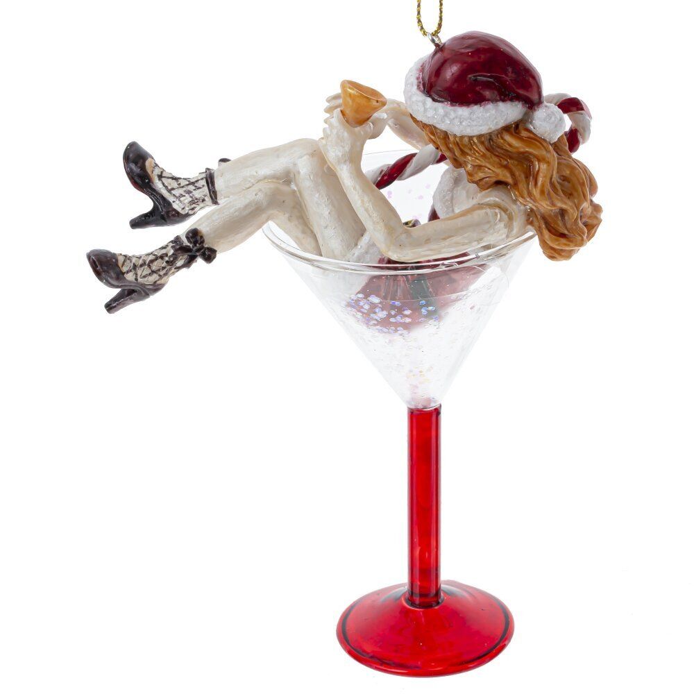 GAEM Украшение новогоднее "Девушка", L10,5 W6 H14 см