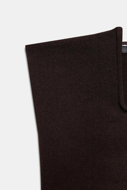 ZARA ЭЛАСТИЧНОЕ БОДИ БАНДО, ТЕМНО-КОРИЧНЕВЫЙ