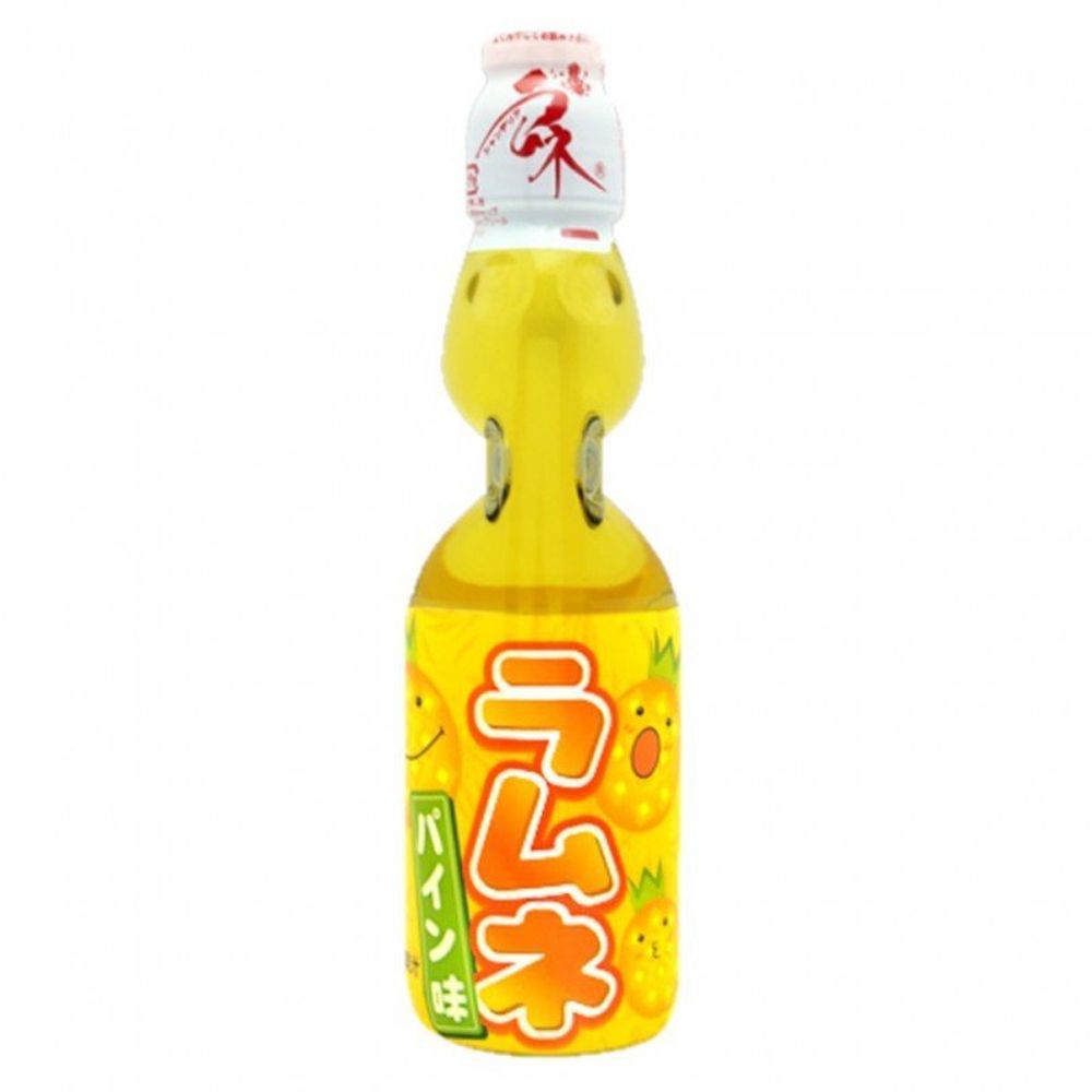 Напиток Рамунэ вкус ананаса &quot;HATA KOSEN Ramune&quot;, 200 мл, Япония