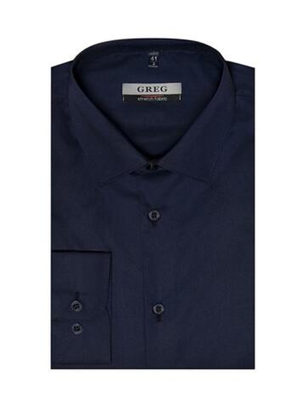 Сорочка GREG 240/237/3383/ZVN STRETCH "Однотон."