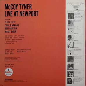 McCoy Tyner / Live At Newport (LP)