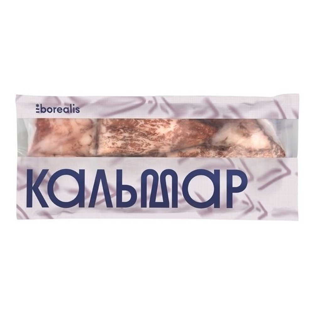 Кальмар тушка неочищенная 650 гр. Borealis