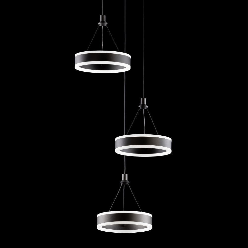 Citilux Дуэт CL719031 LED Подвесной светильник Чёрный
