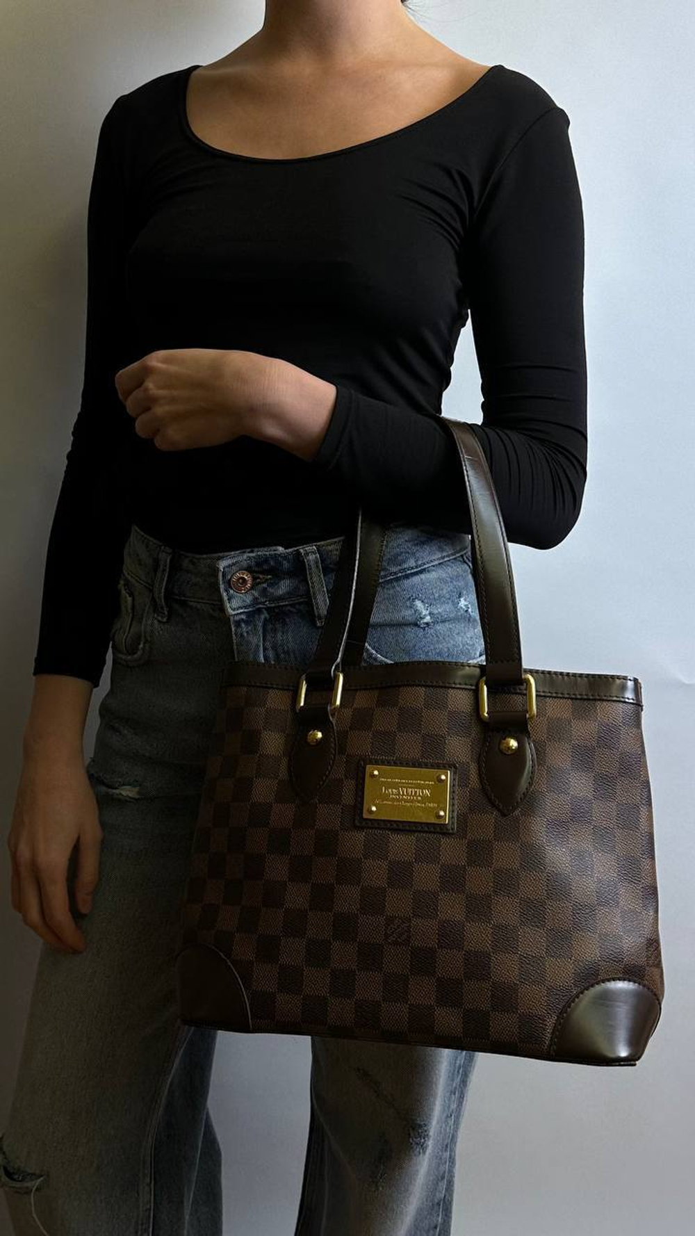 Сумка Louis Vuitton Hampstead handbag damier