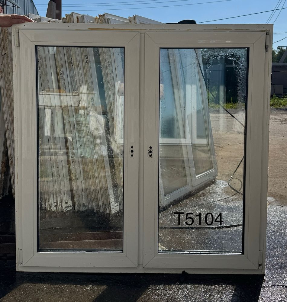 Окно Пластиковое Б/У 130(в) х 131(ш)