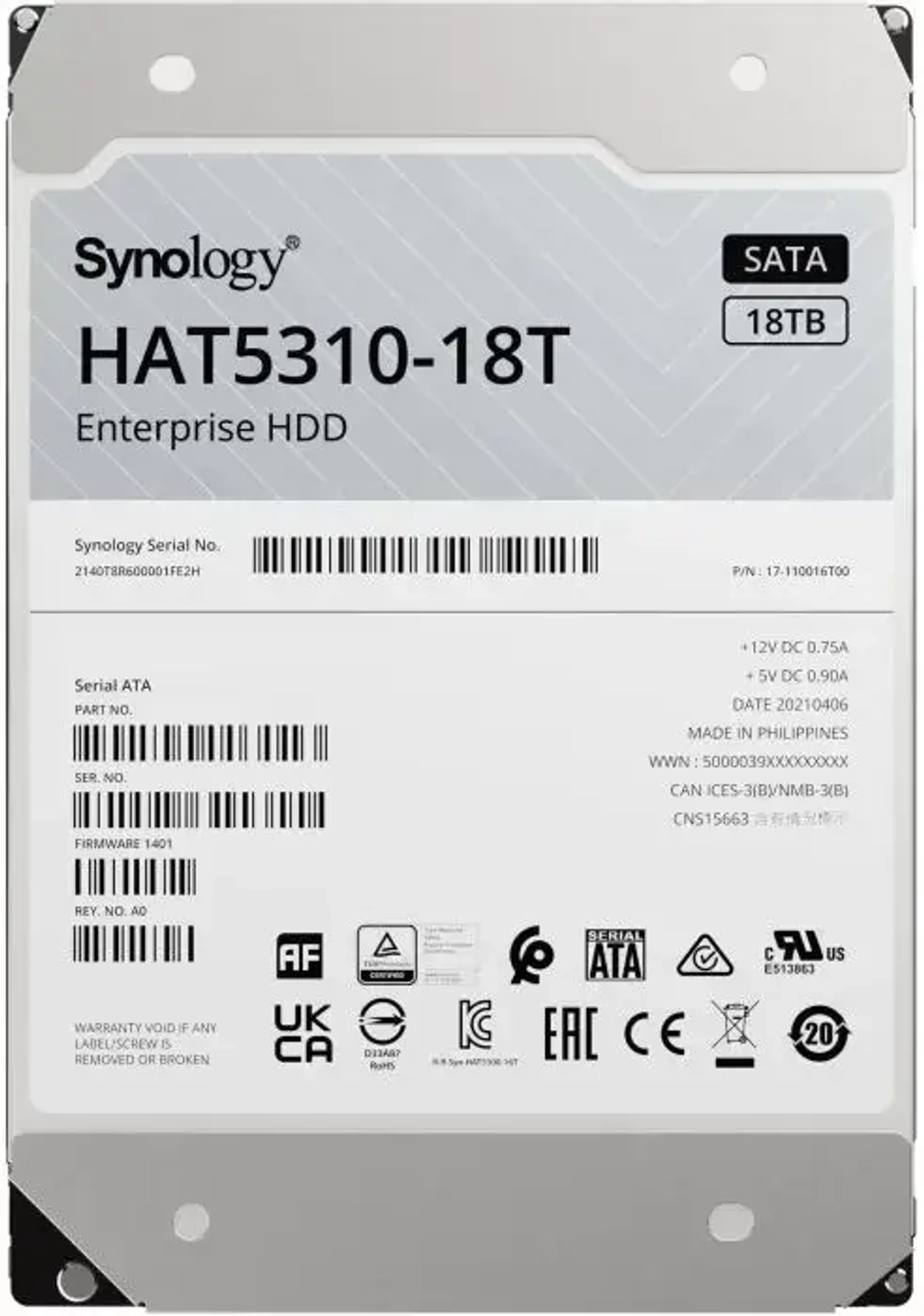Жесткий диск Synology HAT5310-18T