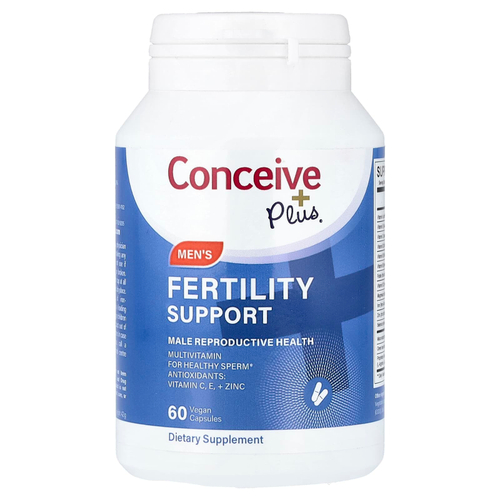 Conceive Plus, Поддержка фертильности для мужчин, 60 вегетарианских капсул