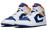 Air Jordan 1 Mid 'White Deep Royal Blue'
