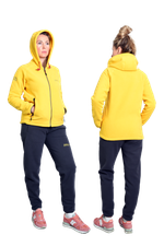 Флисовый комплект Alaskan Lady Velona желт./т.серый  XXL