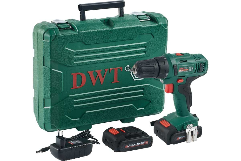 Аккумуляторная дрель-шуруповерт DWT ABS-12 L-2 BMC 5.2.1