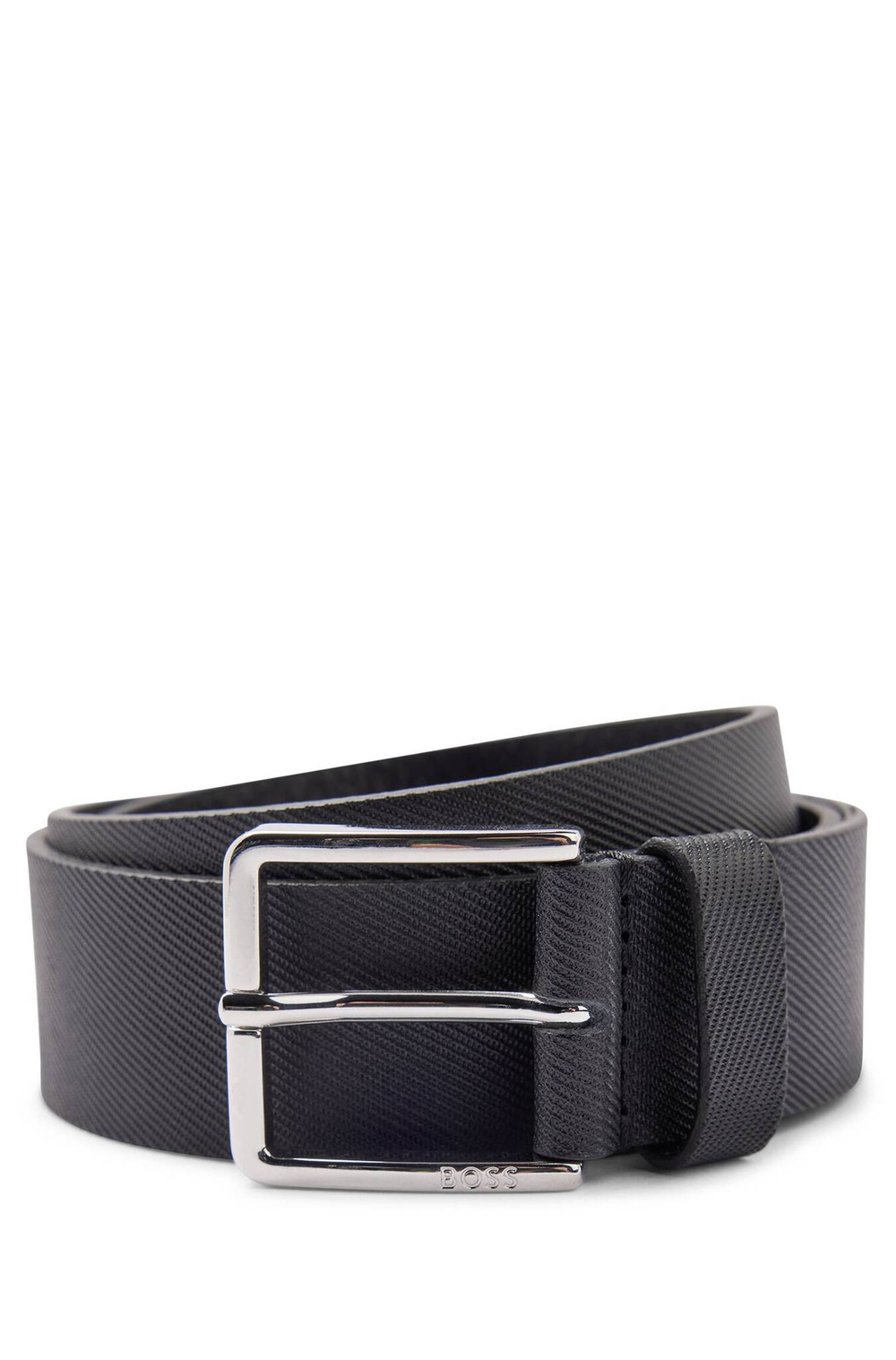 Кожаный ремень Ther BOSS BLACK - черный(50481023)