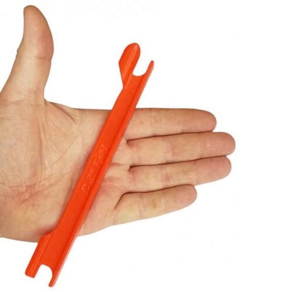 Мотовильце линя + заглушка острия гарпуна (2 в 1) DELFiN оранжевый