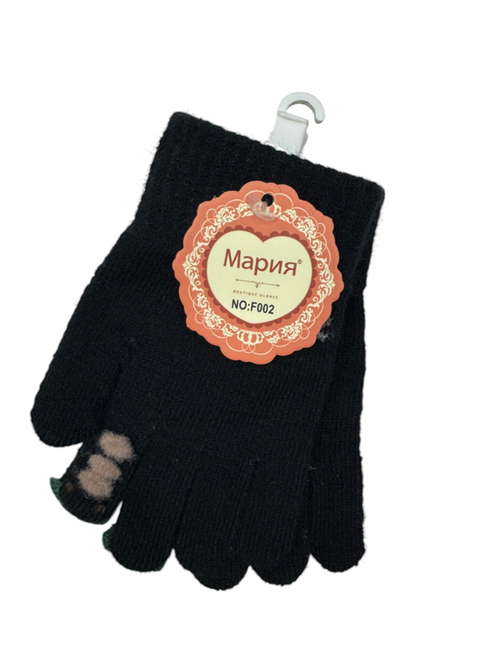 Перчатки.Детские. Материал верха: Текстильные. Возраст: 3-4 года.12 шт в упаковке, разные цвета