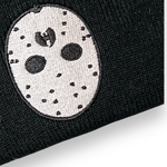 Шапка Ghostface Killah (Wu-Tang) black с подворотом