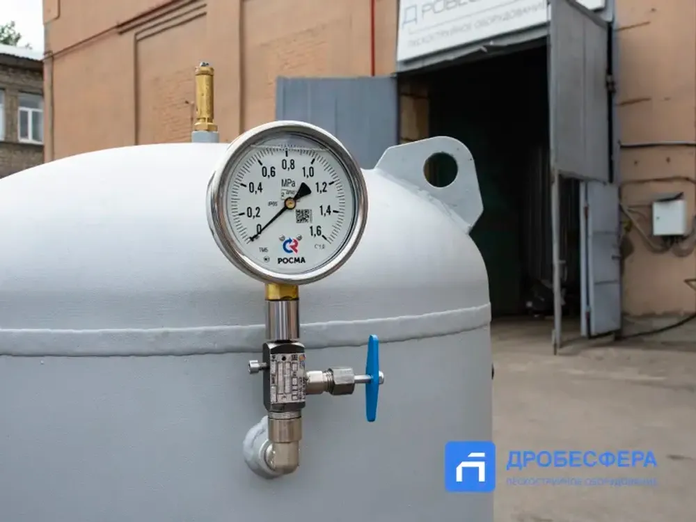 Ресивер для компрессора РВ 280-02/10 из нержавейки вертикальный