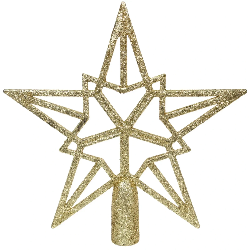 Звезда на ёлку 20*20 см «Путеводная звезда», Золото