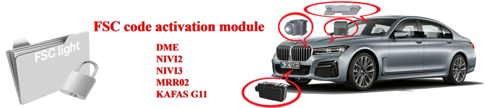 Set BMW-Explorer basic and module FSC (82)
