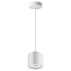 358793 OVER NT21 356 белый Светильник накладной светодиодный, длина провода 2м IP20 LED 15W 4000K 1600Лм 110-265V BIND