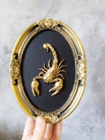 Барельеф на стену из гипса Скорпион