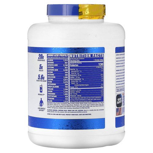 Ronnie Coleman, Signature Series, King Whey, клубничный чизкейк, 2,3 кг (5 фунтов)