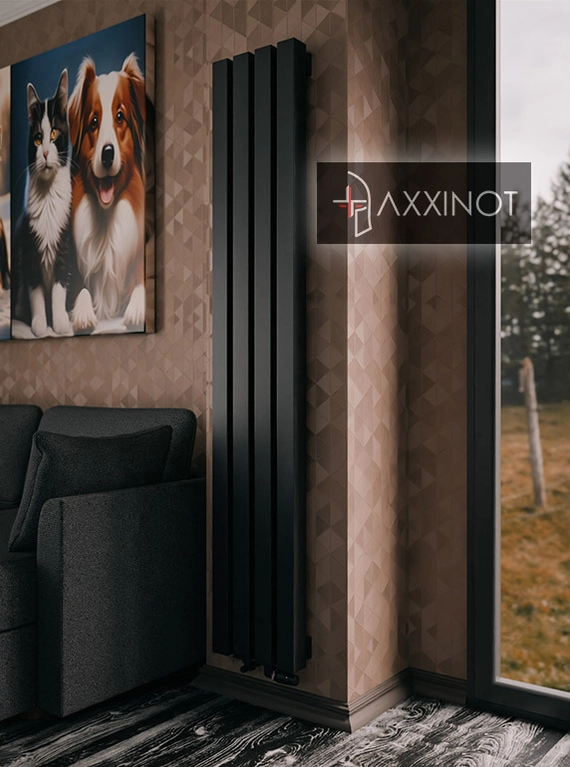 Axxinot Verde V 500 - вертикальный трубчатый радиатор высотой 500 мм