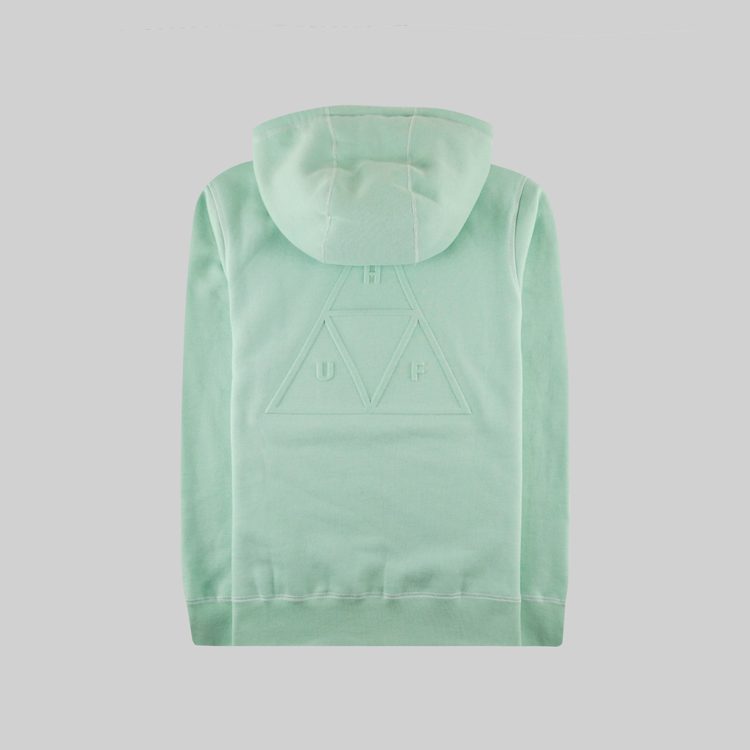 Толстовка мужская HUF Embossed артикул:FL00147-MINT - купить в магазине Дайс