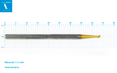 Бор твердосплавный Frank Dental типа HP - C.TI141A.014.HP