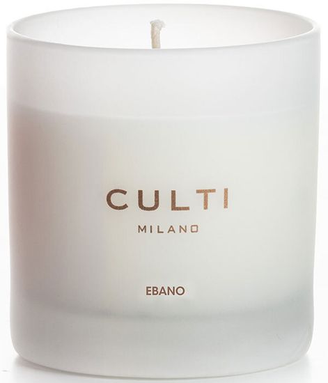 Ebano Bianco, ароматическая свеча Classic collection, Culti Milano