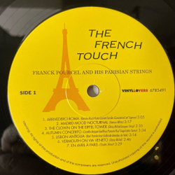 Виниловая пластинка LP Franck Pourcel And His Parisian Strings The French Touch (EU 2018)