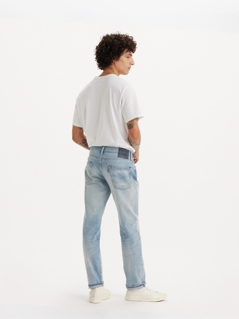Мужские классические джинсы Levi's 502 Taper A5881-0007, Сделано в Японии