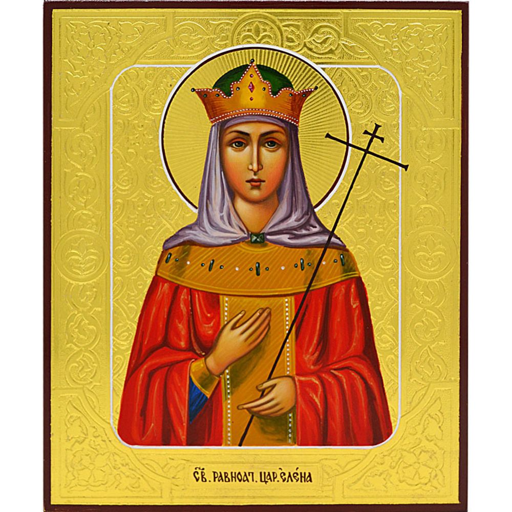 Святая Елена. Рукописная икона