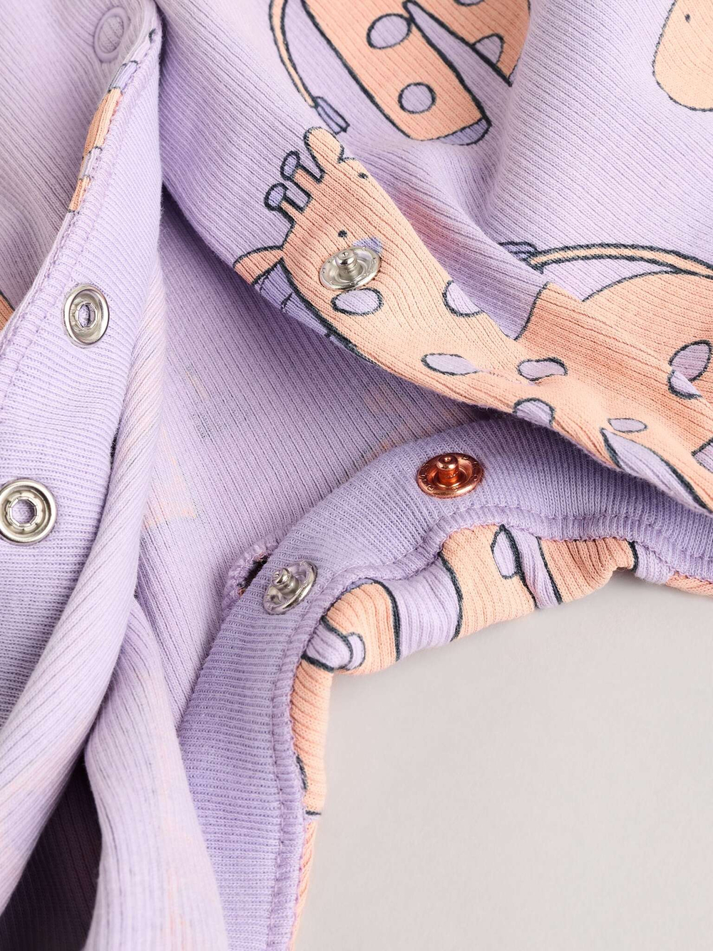 Комбинезон / Cлип для малышей Next E18-350, 3 шт., Фиолетовый, Сиреневый