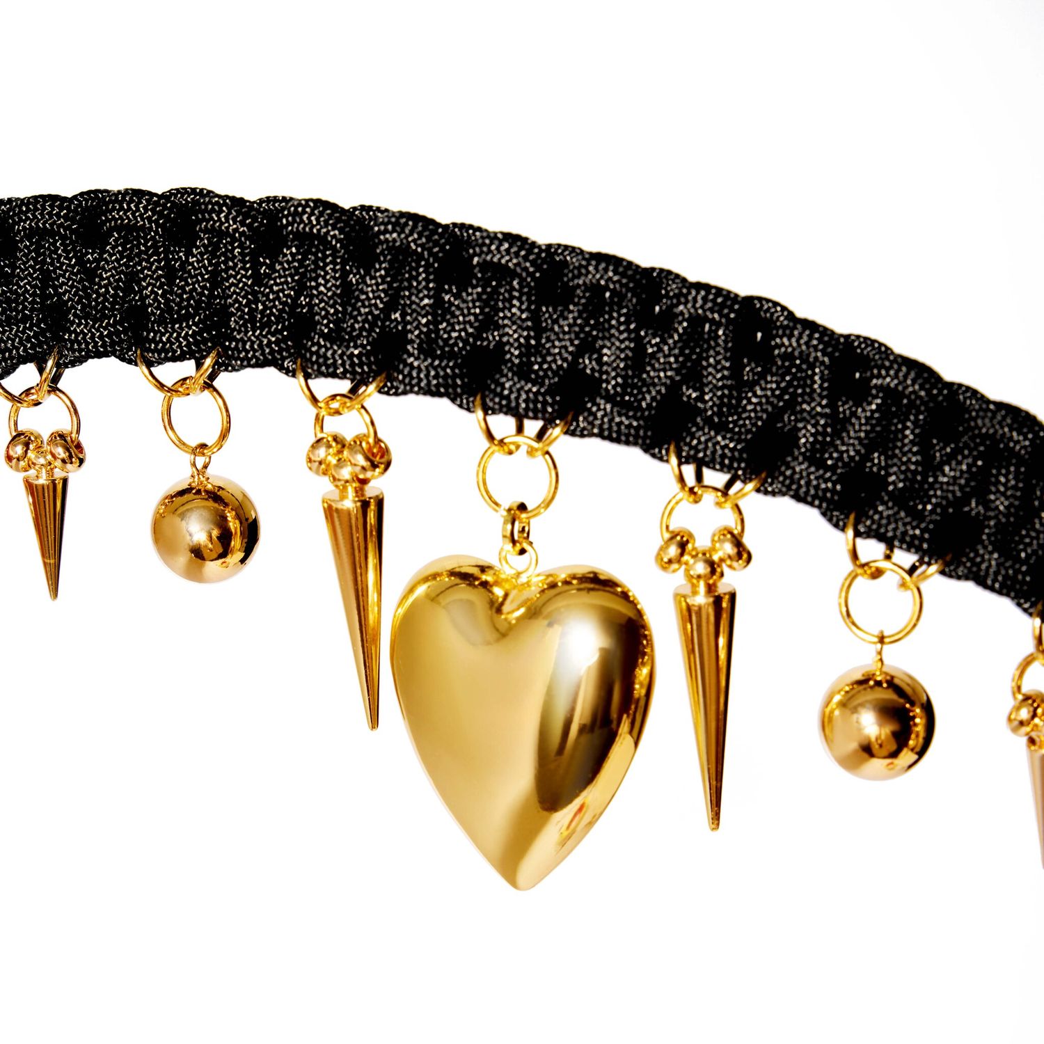 Колье Lovers Black - Gold