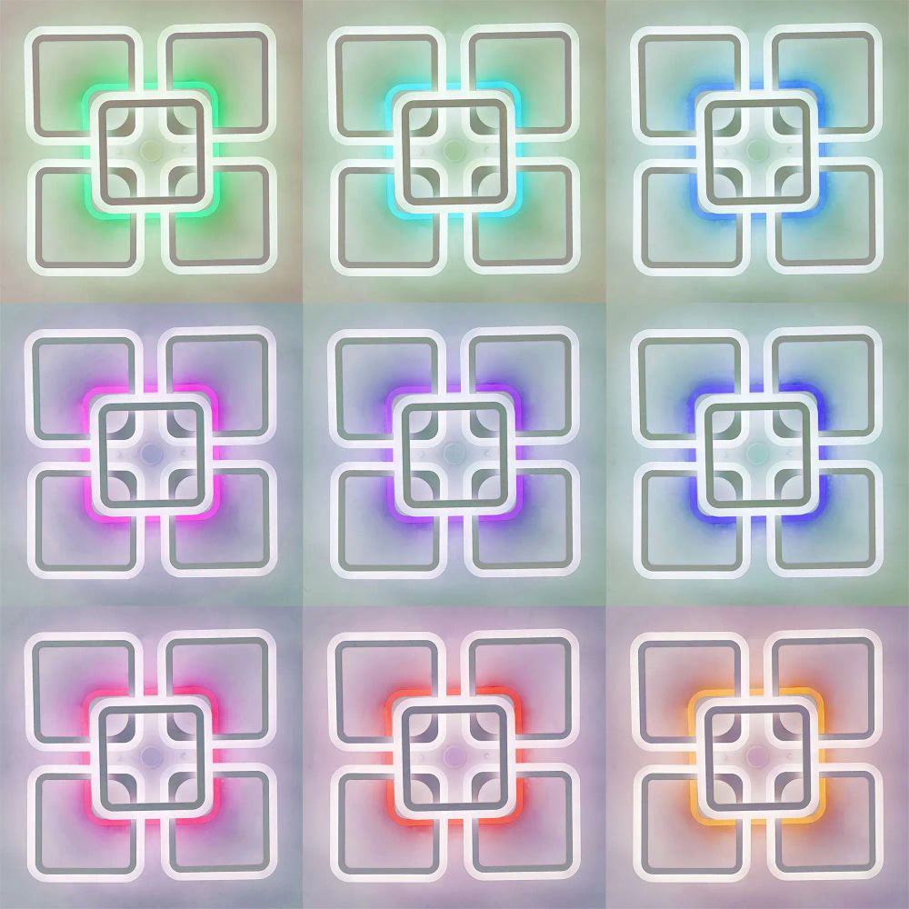 Citilux Марсель Смарт CL232A150E RGB Умная люстра Белая