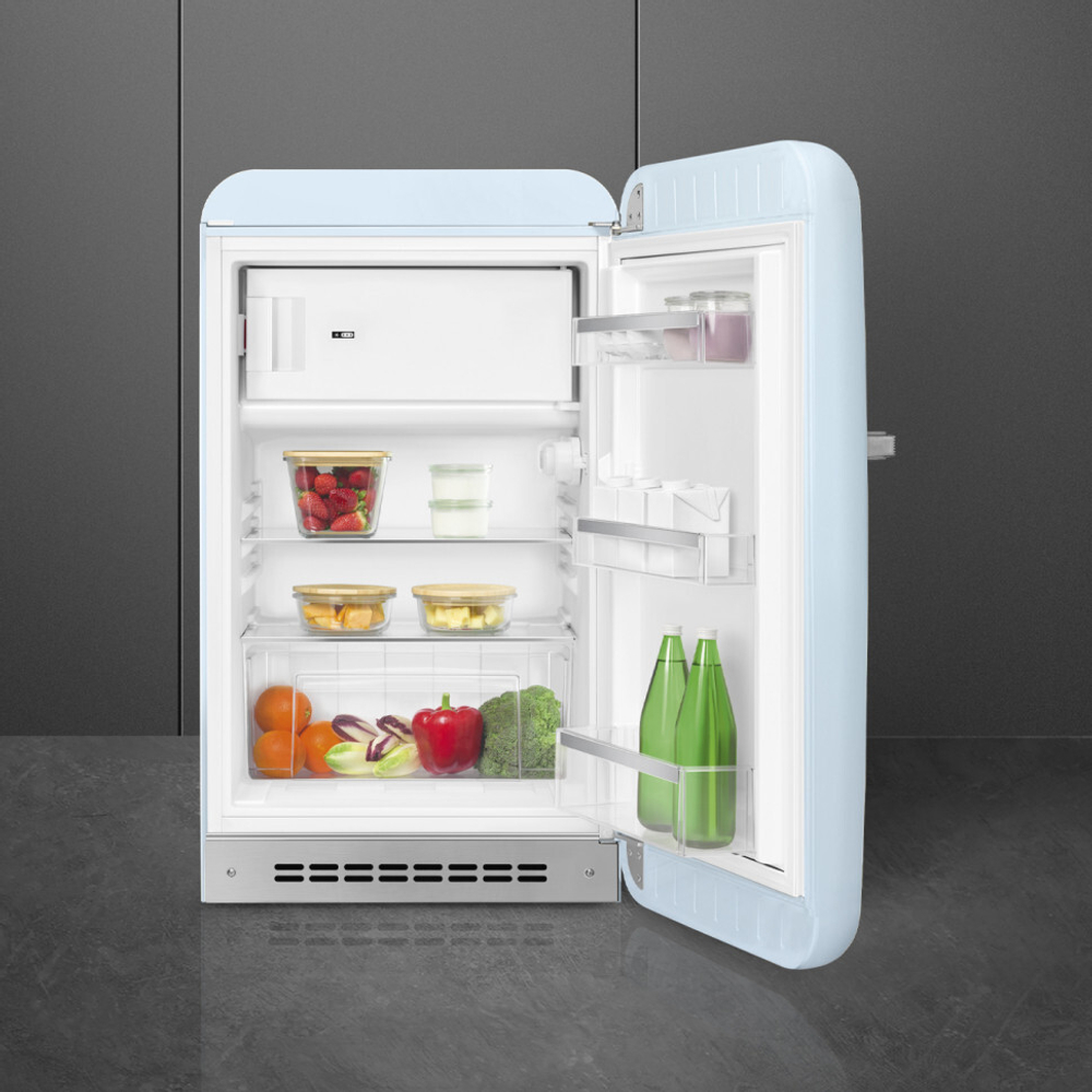 Отдельностоящий однодверный холодильник Smeg FAB10RPB6