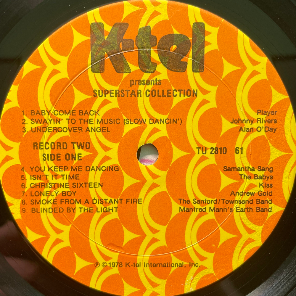 Сборник Super Star Collection 2LP (США 1978г.)