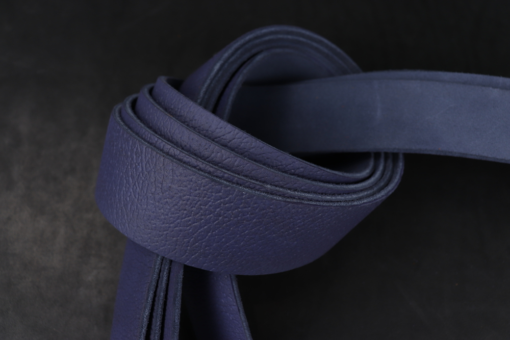 Ременная заготовка синяя с лицевой отделкой+ плита терра