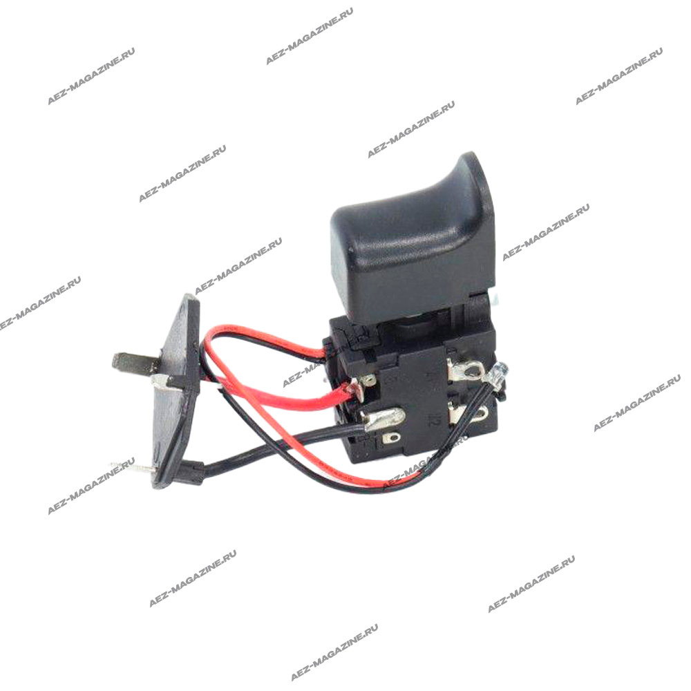 Выключатель подходит для Li-on шуруповертов Интерскол ДА-12ЭР 01/02 Li-on